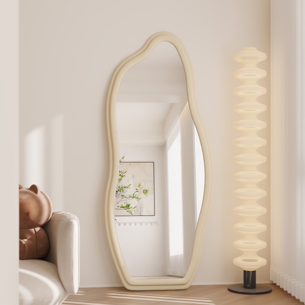 Espejo con Diseño de Ola cuerpo entero