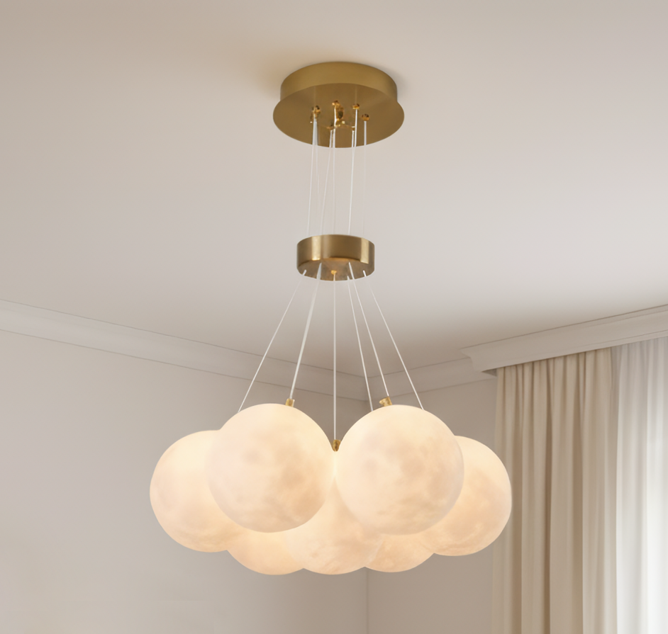 Lámpara de techo burbujas - efecto nube