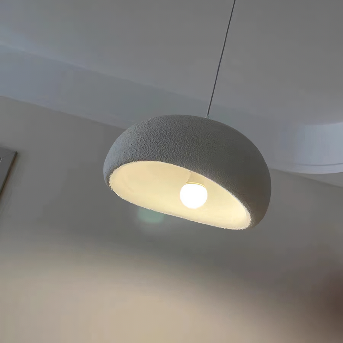 Lámpara Colgante Wabi Sabi con Diseño de Nido