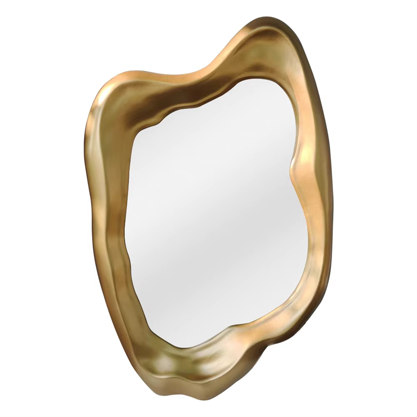 Espejo Decorativo Irregular de Cristal