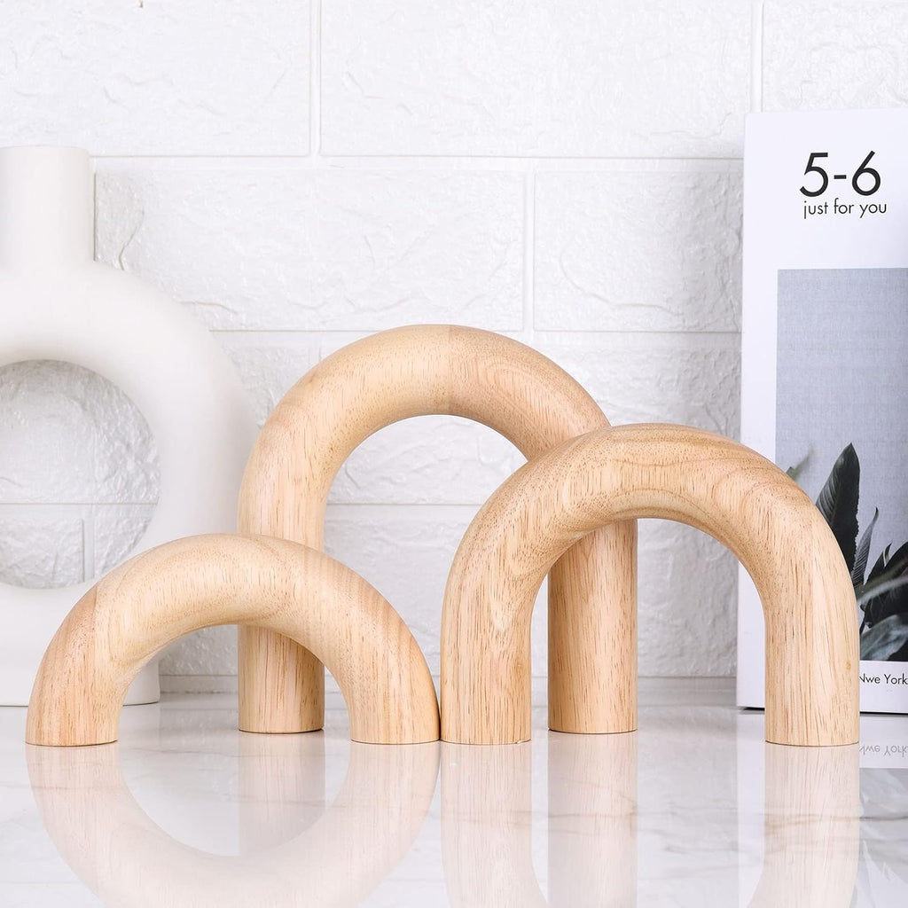 Arco de madera - 3 piezas