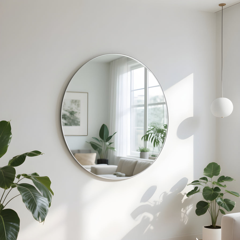 Espejo redondo forma circular