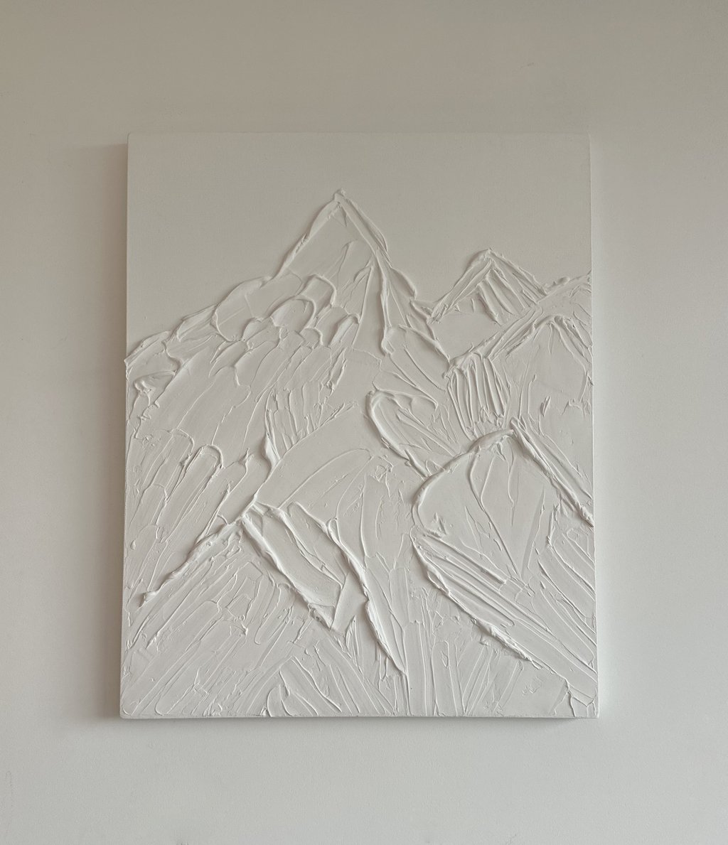 Cuadro Nevado Eterno Texturizado