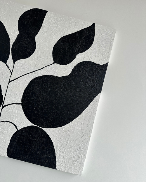 Cuadro Escencia Botánica Texturizado