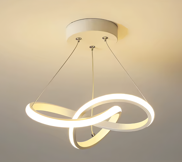 Lámpara Colgante con Tira LED dorado