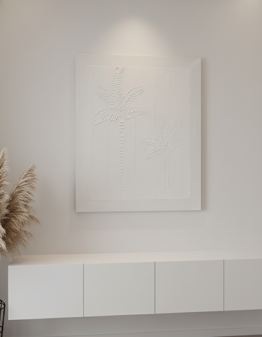 Cuadro Susurro Tropical Texturizado