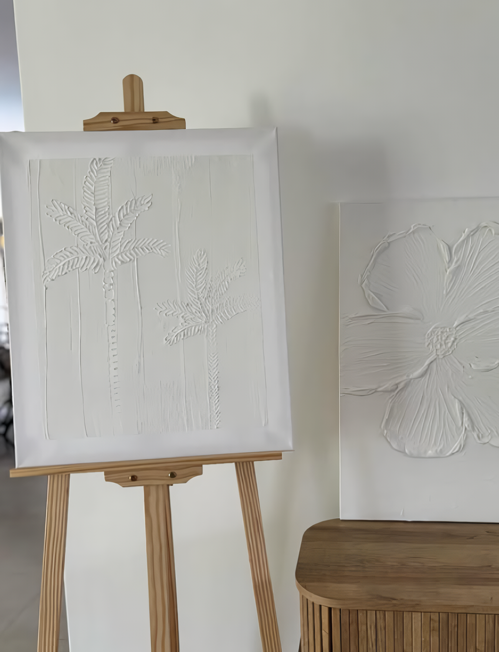 Cuadro Susurro Tropical Texturizado