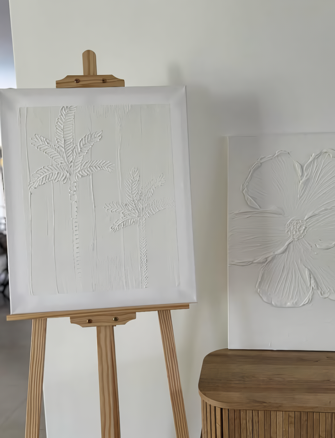 Cuadro Susurro Tropical Texturizado